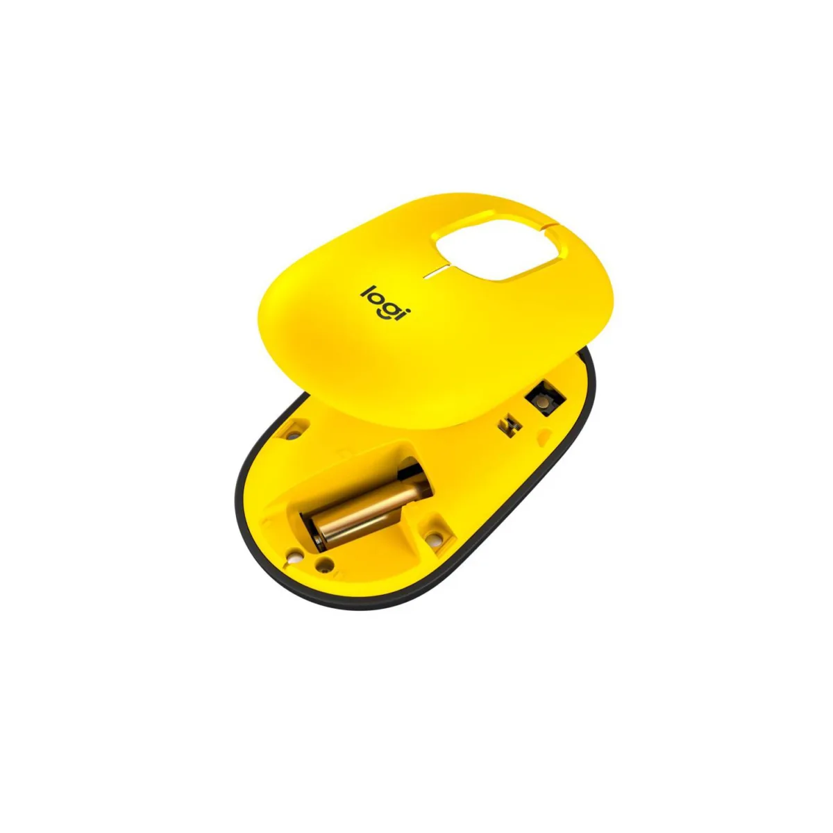 MOUSE LOGITECH POP BLUETOOTH BLACK /YELLOY (910-006543) - Imagen 4