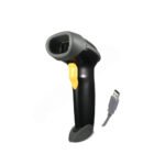 LECTOR DE CODIGO DE BARRAS POS-STAR MJ2808 LACER 1D INTERFAZ USB CON SOPORTE