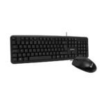 KIT TECLADO Y MOUSE TEROS TE4062N USB ACABADO ELEGANTE NEGRO ESPAÑOL ÓPTICO