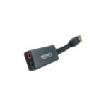 ADAPTADOR DE  SONIDO EXTERNO NETCOM  USB A 2 JACK 3.5MM(MICRO & AUDIO)