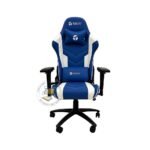 SILLA GAMER TEROS TE-8126B AZUL Y BLANCO - Imagen 3