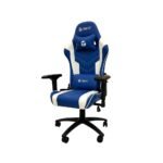 SILLA GAMER TEROS TE-8126B AZUL Y BLANCO