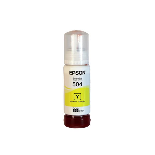 Tinta Epson T504 Amarilla 70 ml