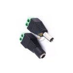 CONECTORES JACK MACHO HEMBRA PAR PLUG 2.1MM X 5.5MM CAMARAS0 - Imagen 4