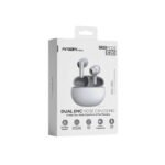 AUDIFONOS BT INALÁMBRICOS SKEIPODS E20 CON CANCELACIÓN DE RUIDO ENC DUAL BLANCO ARGOMTECH - Imagen 4