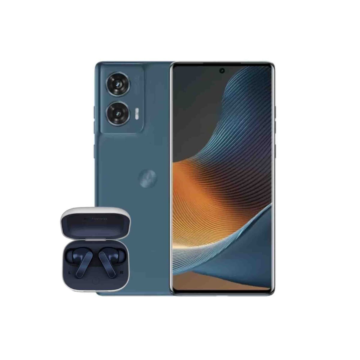 CELULAR EDGE 50 FUSION 5G 8+256 GB + MOTO BUDS COLORES DISPONIBLES (VERDE AZULADO – ROSA FRAGOLA) - Imagen 1