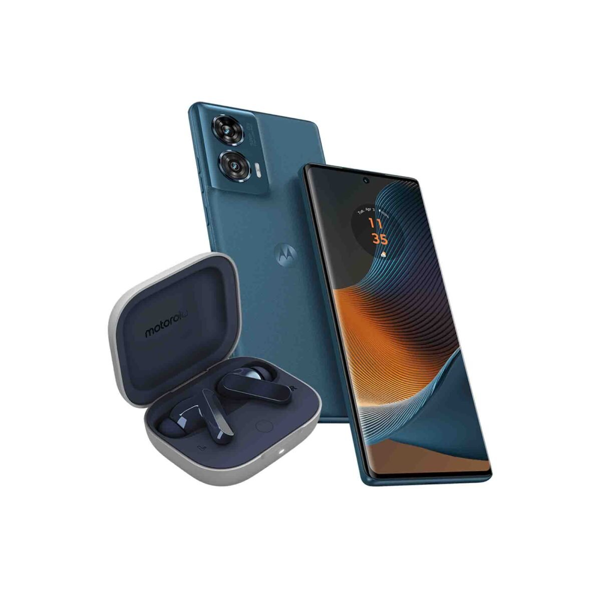 CELULAR EDGE 50 FUSION 5G 8+256 GB + MOTO BUDS COLORES DISPONIBLES (VERDE AZULADO – ROSA FRAGOLA) - Imagen 2