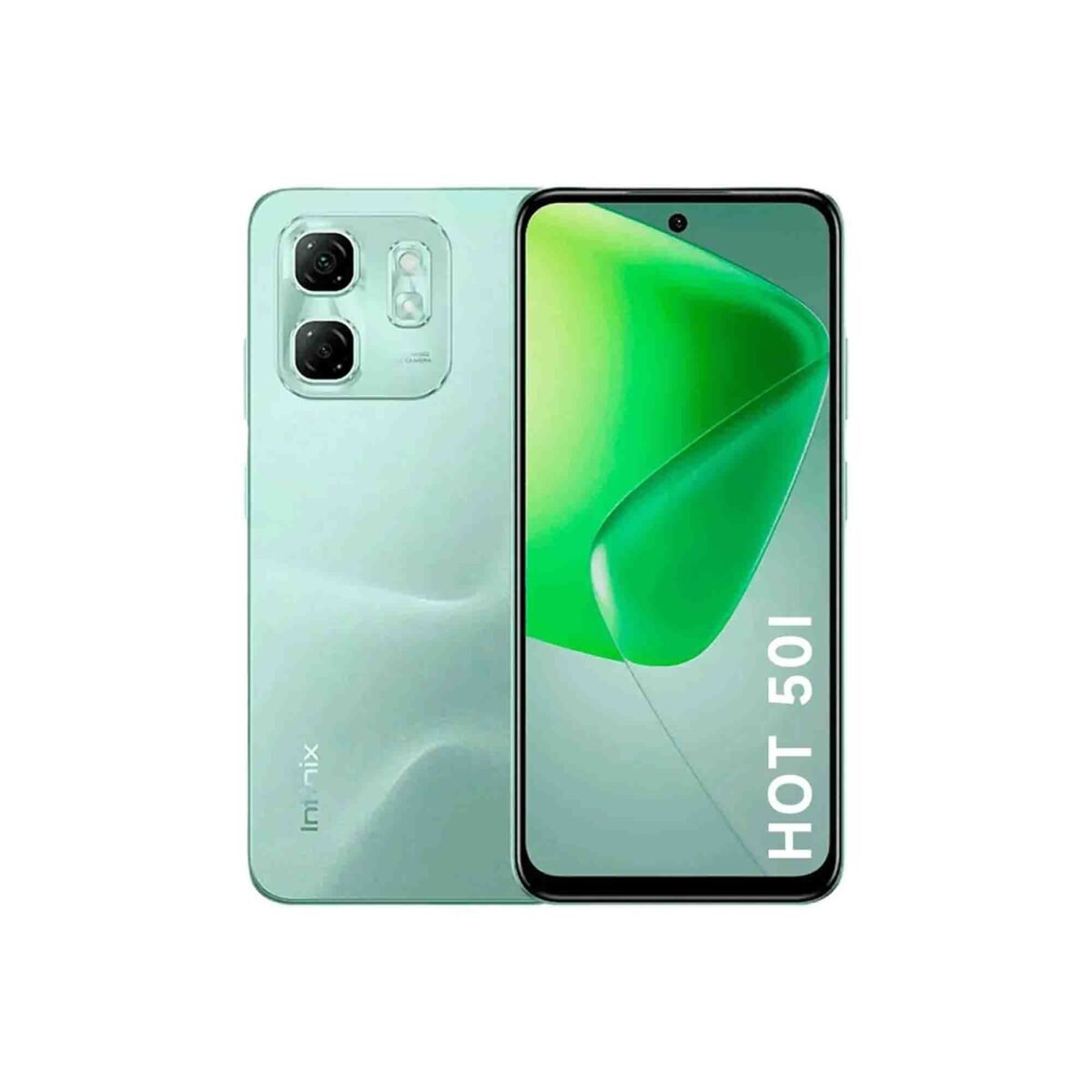 CELULAR INFINIX HOT 50I (4+4) +256 GB COLORES DISPONIBLES (BLACK – GREEN – GREY) - Imagen 1