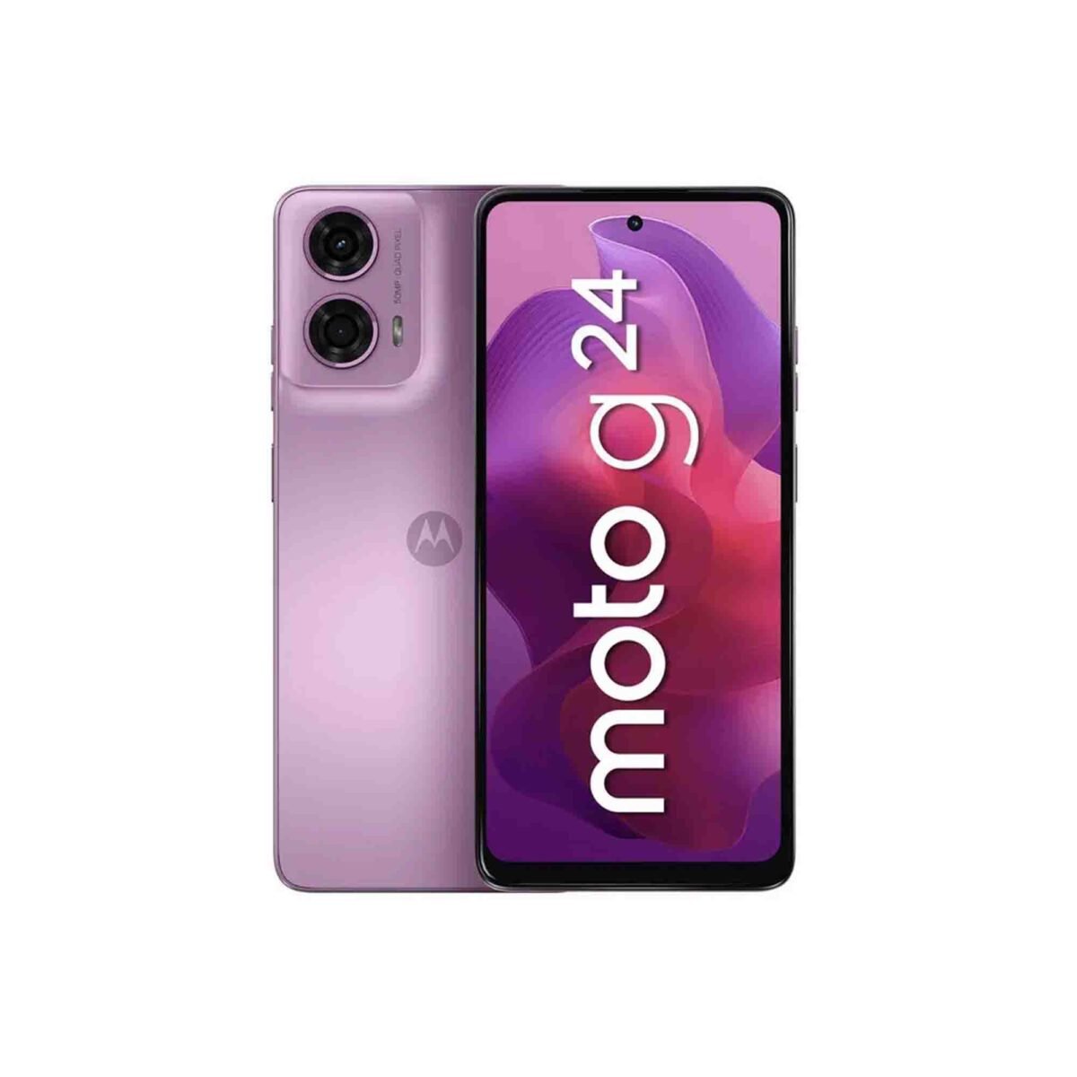 CELULAR MOTOROLA G24 4+256GB COLORES DISPONIBLES (LAVANDA – GRIS) - Imagen 1